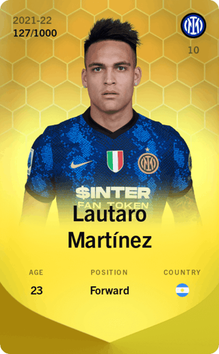 Lautaro Martinez Sorare