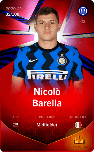 Nicolo Barella Sorare