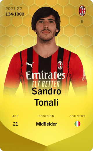 Sandro Tonali NFTs