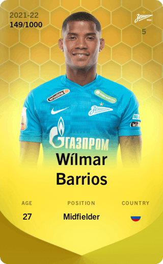 Wilmar Barrios NFTs